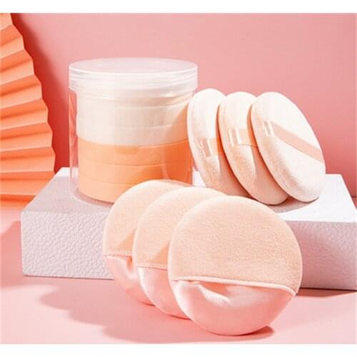 5/10pcs Professional Round Shape Facial Face Body Powder Foundation Puff Portable Soft Cosmetic Puff Makeup Foundation Sponge