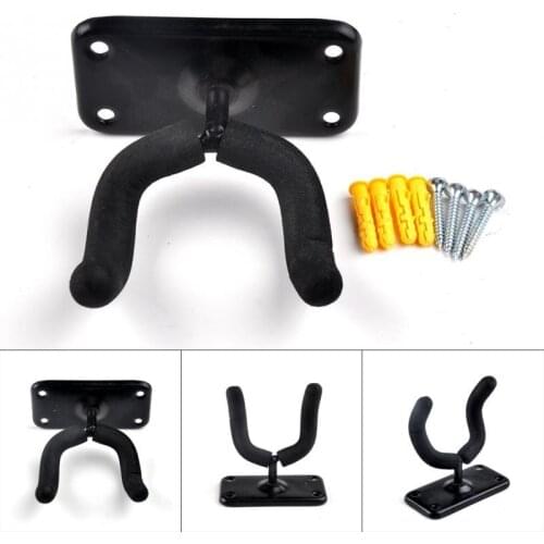 Guitar Accessories Guitar Wall-mounted Hanger Rack Hook Easy to Install for All Guitar Bass Ukelele Instrument