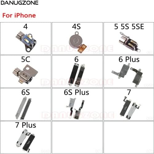 For iPhone 6 6S 7 Plus 6Plus Vibrator Motor Vibrate Motor 4 4S 5 5S 5SE 5C Engine Vibration Flex Cable