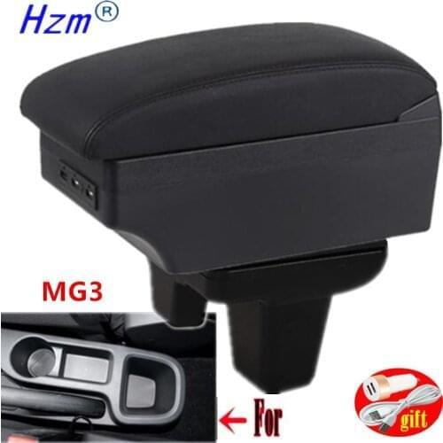 For MG MG3 armrest box For Morris Garages mg3 car center console armrest modification accessories with USB
