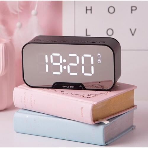 GY Alarm Clock Student Only Smart Girl Cute Electronic Clock Desktop Strong Wake up