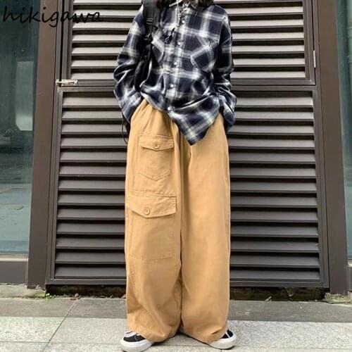 Женские брюки широкие HIKIGAWA China At AliExpress
