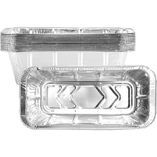 20Pcs Drip Pans, Disposable Aluminum Grill Tray Grease Catch Pans Liner Foil for Weber Grill Spirit Gas Grills,Q Grills