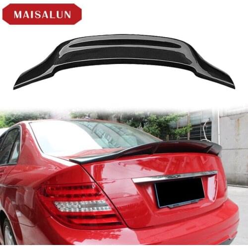Suitable For Benz C-class W204 C180 200 300 Refitting Renntech Carbon Fiber Tail Fixed Wing