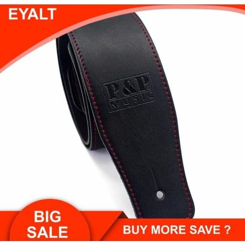 Full-genuine Cowhide Guitar Straps Ballad Electric Guitar Wooden Guitar Bass Guitar Accessories Strap Leather