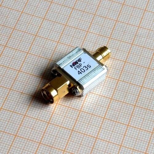 403MHz surface acoustic wave band pass filter, bandwidth 4MHz
