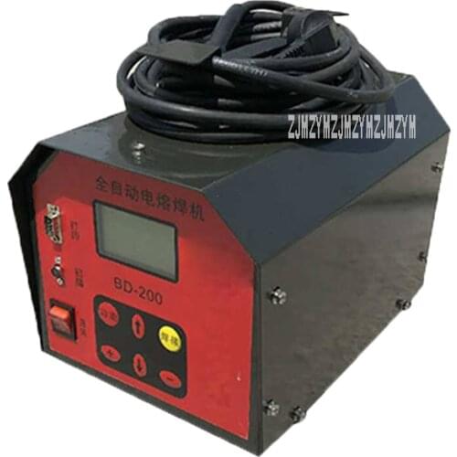 BD-200 Professional Welding Machine LCD Butt Welding Machine Electric Gas Pipeline Welder Welding Equipment Welder 110V/220V