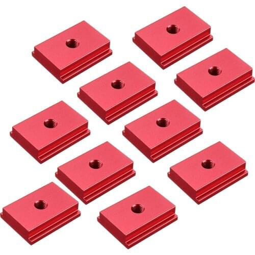 M8&M6 T-Slider for T-Slot, M6/M8 T-track Slider Sliding Nut Aluminum Alloy T Slot Nut For Woodworking Tool Jigs Screw Slot Faste