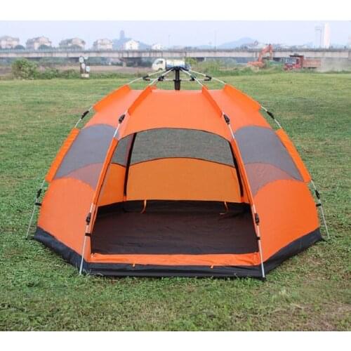 WolFAce New Camping Automatic Tents Family Outdoor Tourist Tent 4 Seasons Waterproof 4-7 People Travel Tent Sun Beach Protection