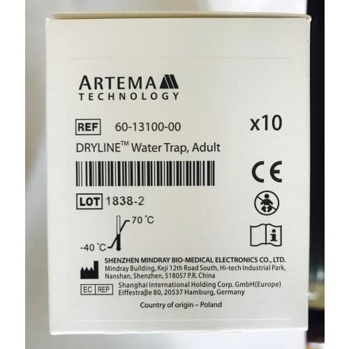Dryline water trap,PN:601310000, old PN:9200-10-10530Adu 10pcs/Box for Mindray PM-7000,PM-8000E,PM-9000E,MEC-2000 (new,original)