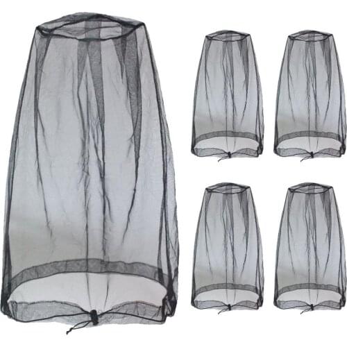 Outdoor Survival Fishing Insect Proof Mosquito Proof Sunscreen Vei l Travel Camping Equipment Head Face Mosquito Net Headgear