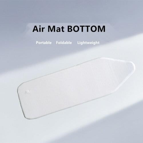 2 Person PVC Inflatable Boat Air Mat Bottom Portable Folding Lightweight Wear-resistant Kayak Dinghy Air Deck