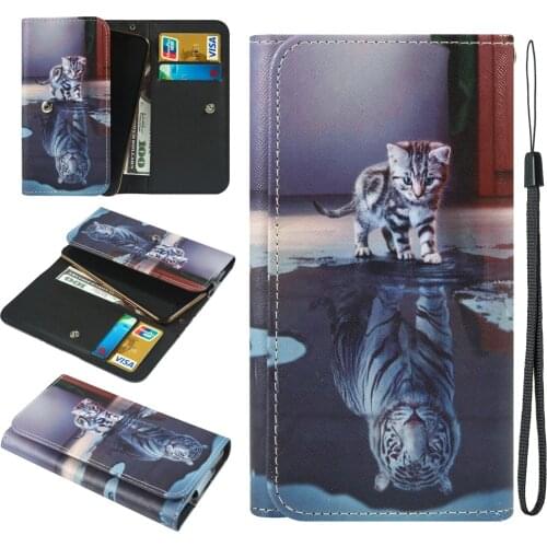 2# For OnePlus 7 OPPO A1k A5s A7n AX5s K5 OPPO Reno 2 Z Oukitel C13 C15 Y4800 Realme 3 3i 5 C2 Q Pro Wallet Cover Phone Case