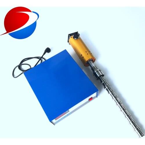 20 khz 2000w high efficiency ultrasonic reactor biodiesel immersion level transducer to ultrasonic processor