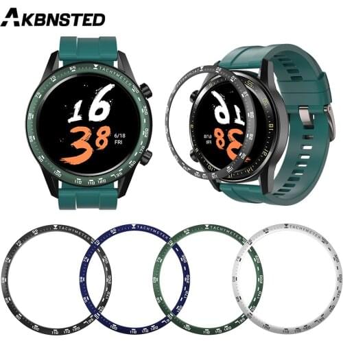 AKBNSTED For Xiaomi Amazfit GTR 47MM Stainless Steel Rachymeter Bezel Ring Watch Bezel Ring Dial Scale Speed Protective Case