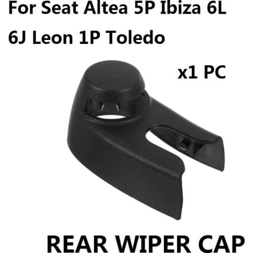 Car Styling Rear Windshild Windscreen Wiper Arm Nut Cover Cap For Seat Altea 5P Ibiza 6L 6J Leon 1P Toledo OE#6Q6955435D