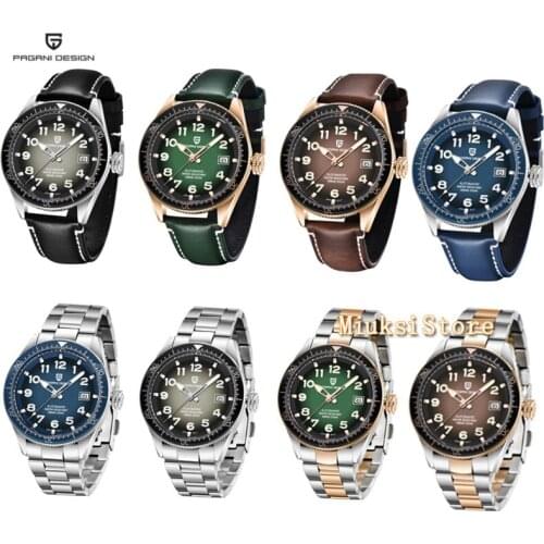 PAGANI Design Luxury Business Sport Mechanical Wristwatch Brand Men Watches Stainless Steel NH35 Automatic movemen Men for watch