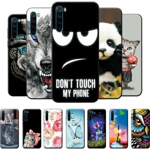 Case For Redmi Note 8T Case Redmi Note 8 Soft Silicone Phone Shell For Redmi Note 8 Pro Protective Cover For Xiaom Redmi Note 8