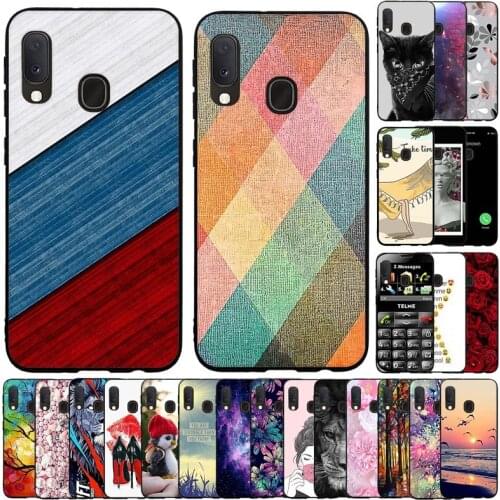 Case For Samsung Galaxy A20e Case Silicone Transparent Back Cover For Samsung Galaxy A10E Case Bumper Coque Soft Coque Cute Cat