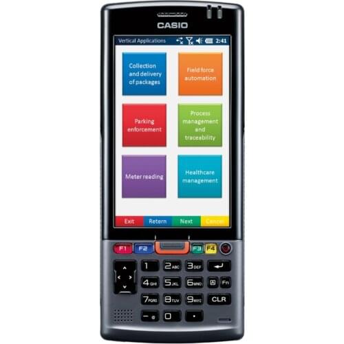 Casio IT-G500 4.3 Inch Touch Screen 2D Imager Mobile Computer Data Terminal Data Collection PN: IT-G500-C21C-CN