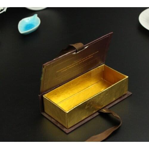 Small black various pillow Gift jewelry paper boxes packaging with custom logo ---DH11731