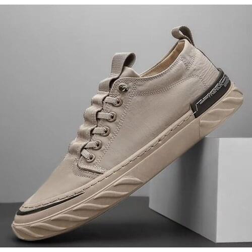 Hot 2022 Men Shoes Fashion Canvas Loafers Breathable Autumn Lace Up Comfortable Casual Shoes Outdoor Men Sneakers Shoes