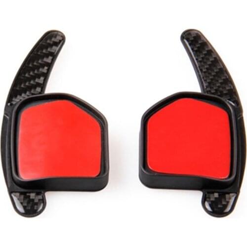 Car Steering Wheel DSG Shift Paddles Panels Sticker For A3/S3/RS3 A4/S4/RS4 A5/S5/RS5 A6/S6/RS6 06-11 A8/S8 Q5 Q7 R8