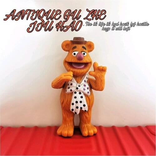 1PCS Movable large size 12cm Sesame Street puppet show fuzz bear toy doll