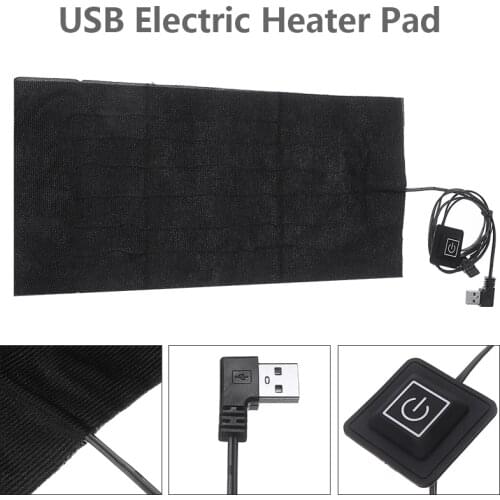 USB Electric Cloth Heater Pad Winter Heating Waist Abdomen Cushion Warmer For Back Shoulder Pet Bed Warming Pad 5V 2A