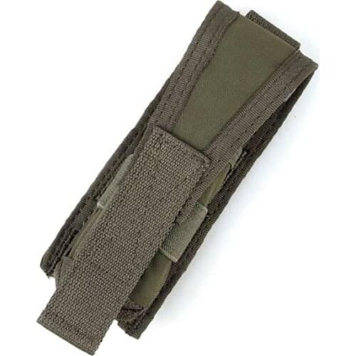 TMC2823 Tactical Molle Single Pistol Mag Vertical Pouch 500D Cordura RG/A1