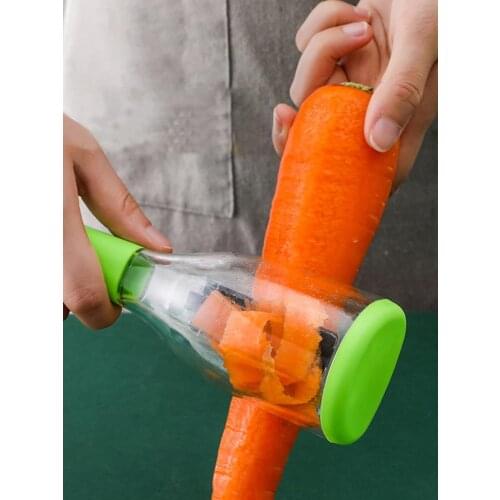 Household Storable Fruit Vegetable Peeler With Non-slip Handle Manual Vegetable Slicer Carrot Potato Peeler Kitchen Accessories