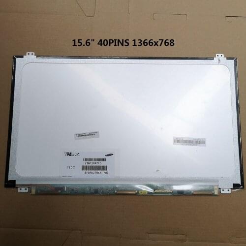15.6" LP156WH3 TLS1 LP156WH3 B156XW04 B156XTN04.2 LTN156AT20 LTN156AT30 LTN156AT35 N156BGE-L41 40PINS Laptop LCD Screen display