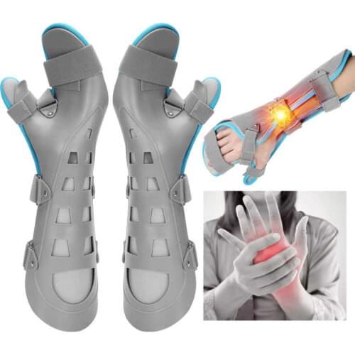 1PC Wrist Support Brace Adjustable Hand Fracture Fixed Strap Sprain Carpal Tunnel Splint Hand Arm Correction