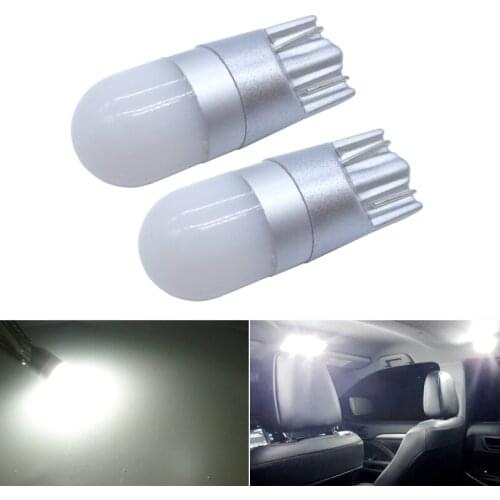 2PCS led Car Interior Bulb Canbus Error Free T10 White 3030 LED 12V Car Side Wedge Light White Lamp Auto Bulb Car Styling