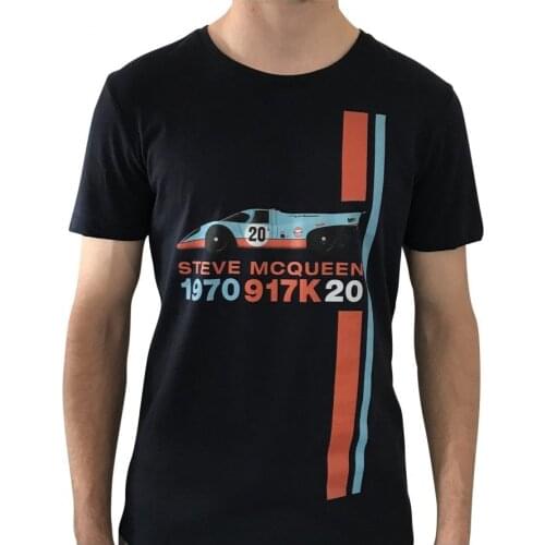 2021 Black Racing Team Summer Fashion Casual Street Motorcycle Polyester T-shirt
