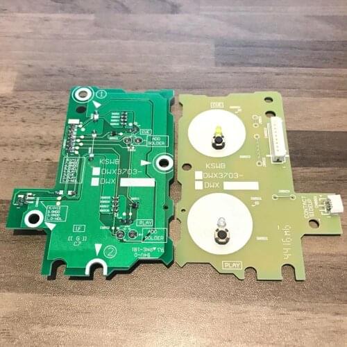 2pcs DWX3703 Play Cue PCB Control KSWB Assy for Pioneer CDJ-2000NXS2 CDJ-TOUR1+10pcs botton