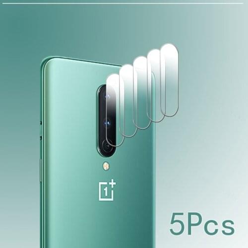 5Pcs Camera Protector Glass for Oneplus 8 8T 8Pro Nord N10 5G N100 8 T 8Pro N 10 100 One Plus Back Lens Full cover Screen film