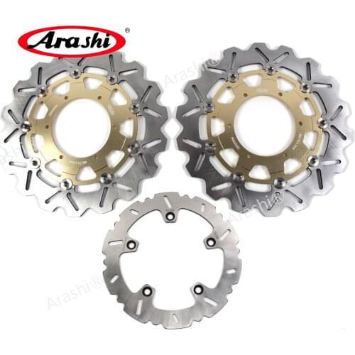 Arashi 1 Set For BMW F 800 GS 2009-2015 CNC Front Rear Brake Disc Rotors F800GS F800 GS F 800GS 2009 2010 2011 2012 2013 2014 15