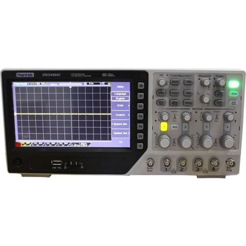 Hantek DSO4084C Digital Oscilloscope 80MHz 4 Channels USB PC LCD Osciloscopio Portatil +1 Channels Arbitary/function Generator