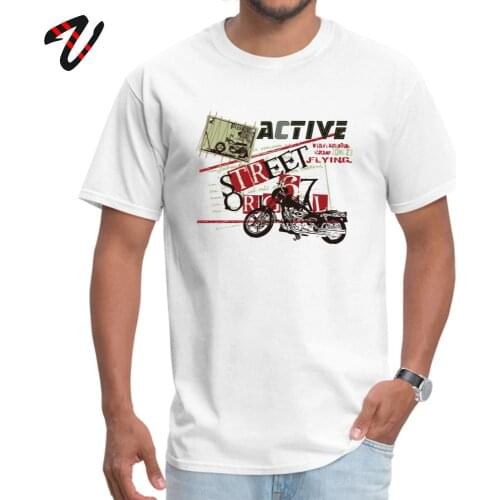 Moto Biker T Shirt For Men Cotton Vintage Tees Cool Summer Clothing Drift Racer Gift Tops Short Sleeve Streetwear Motor Tshirt
