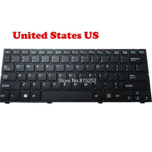 Laptop Keyboard For Medion For Akoya P2214T MD99430 P2213T MD98924 MD98925 MD98927 0KNM-1P1UI12 United States US Black