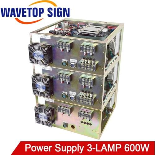 Laser Welding Machine Dedicated Power Supply Touch Screen Control Light Stability 3 Layer Box 3 Bulbs 3 YAG Lamp 3-LAMP 600W