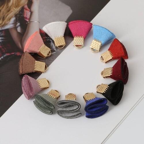 5mm Mini Tassel Korean Velvet Clip Tassels Decoration Accessories For Key Chain/Phone/Craft Pendant Making