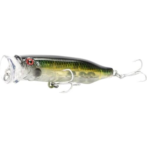NEW Popper lure 7cm 9g fishing lures wobblers top water bass bait pesca isca artificial bait