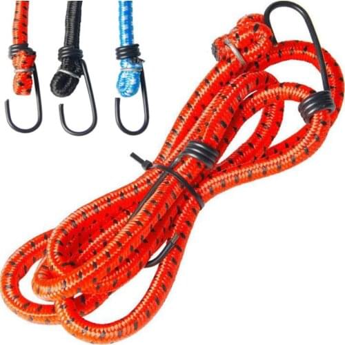 New Elastics Rubber Luggage Rope Cord Hooks Bikes Rope Tie Bicycle Luggage Roof Rack Strap Fixed Band Hook Bicycle Accessories