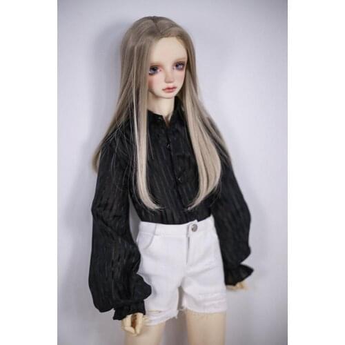 [wamami] Pierced White Jeans Hot Pants 1/3 1/4 SD17 Female BJD Dolls Dollfie Outfits