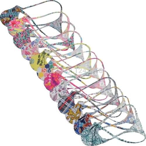 Mens String Thong Contoured Pouch String Male Grape Smugglers Floral Micro Bulge T-back Sexy Men Panties