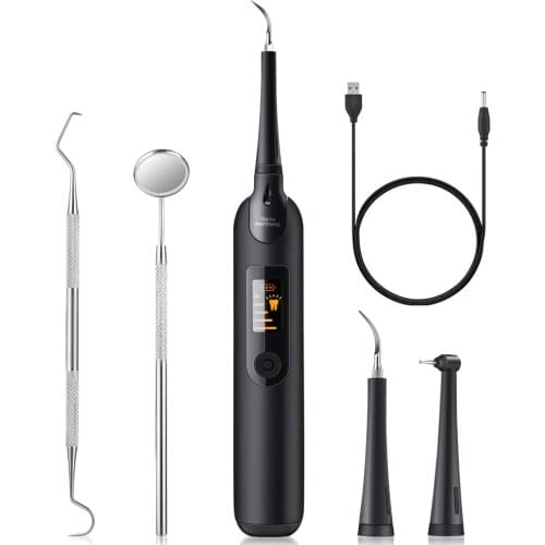 2021 Electric Ultrasonic Sonic Dental Scaler Tooth Calculus Remover Cleaner Tooth Stains Tartar Removal Tool Oral Healthy