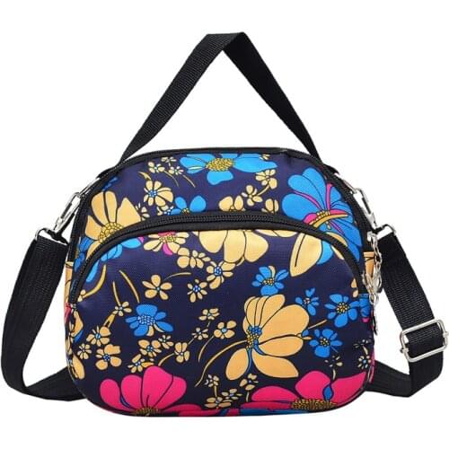 Waterproof Nylon Cloth Diagonal Mobile Phone Bag Single Shoulder Mother Coin Purse New Female Bag Casual Outdoor Crossbody Bag