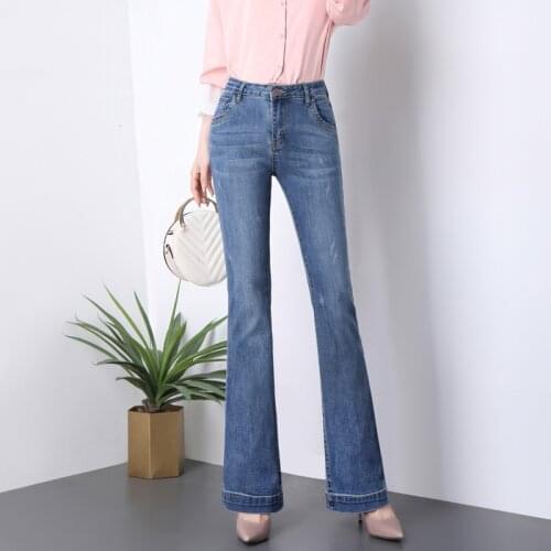 Женские джинсы клеш Yeqedu China At AliExpress